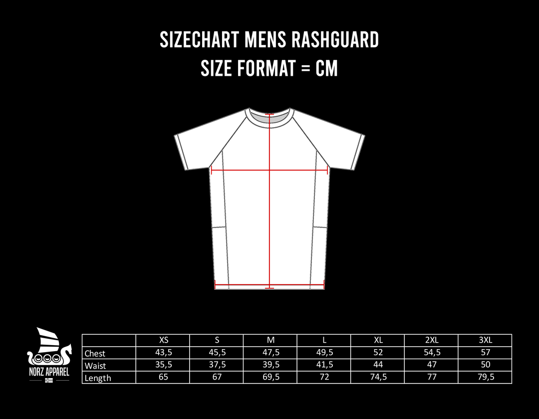 NORZ RANKED RASHGUARD - IBJJF Approved - PREORDER