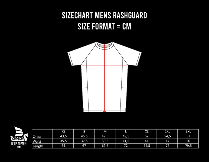 NORZ RANKED RASHGUARD - IBJJF Approved - PREORDER